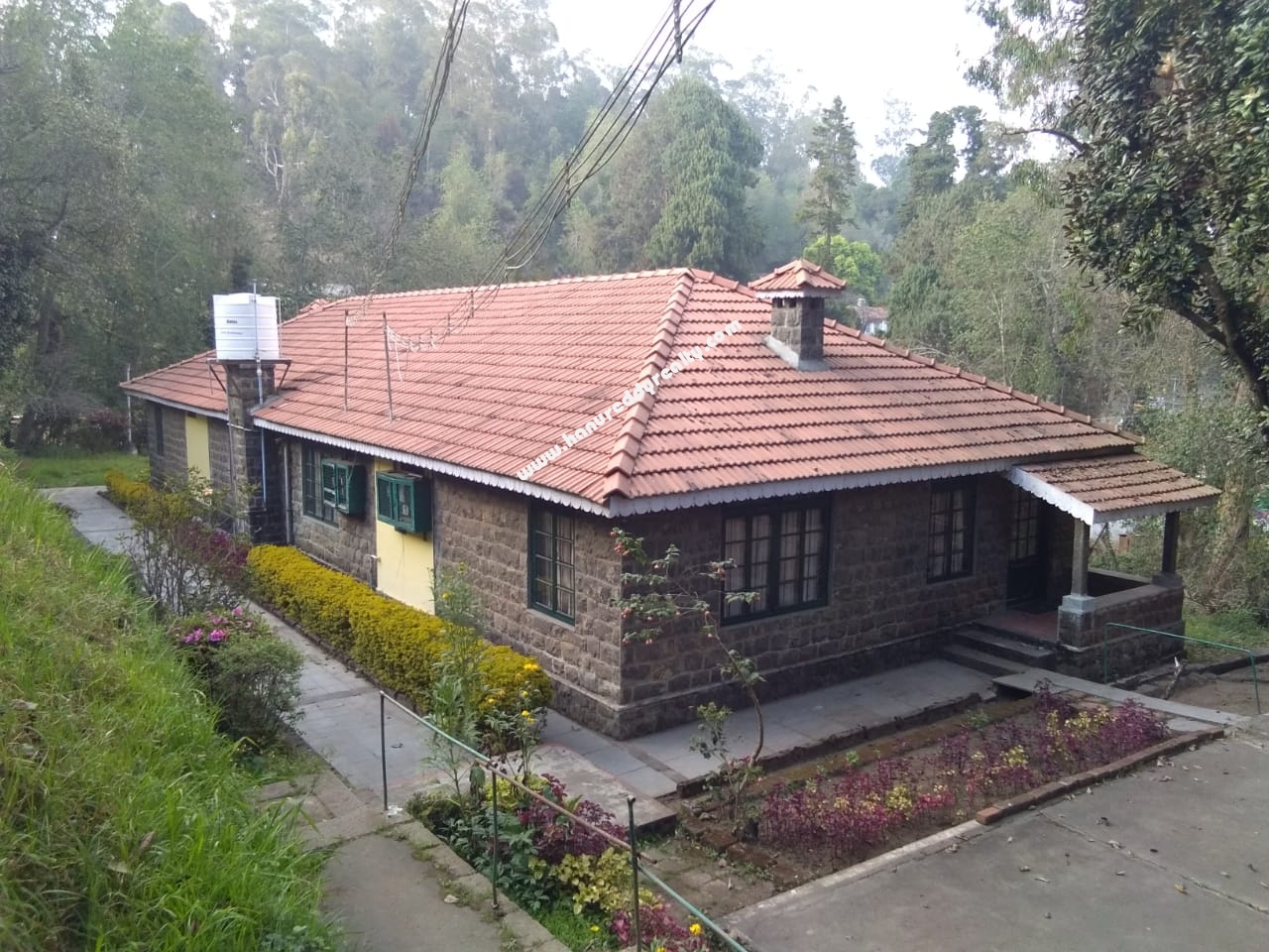 1.85 Acres Land with Bungalow for Sale in Kodaikanal City, Near